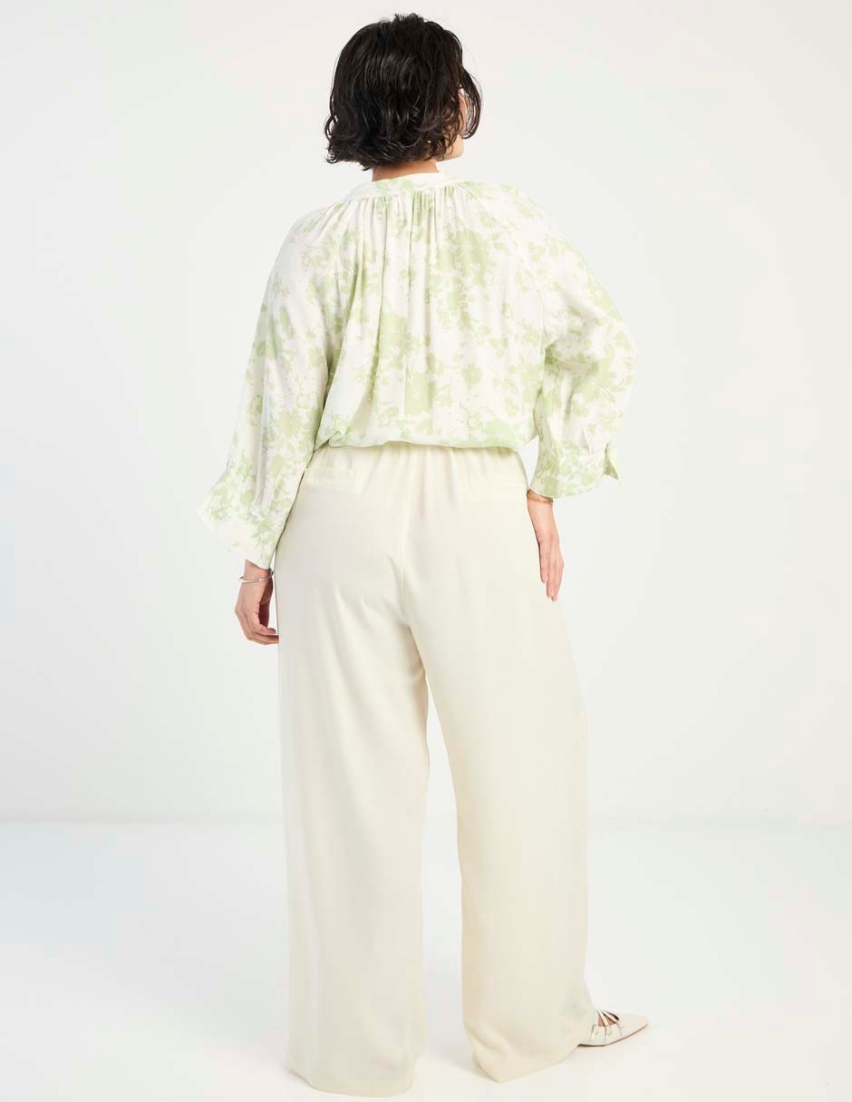Pantalón relaxed amplio para mujer 2