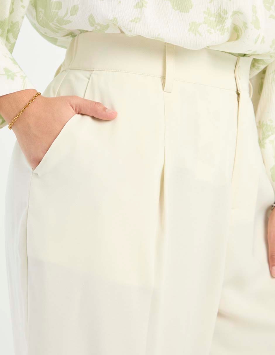 Pantalón relaxed amplio para mujer 4