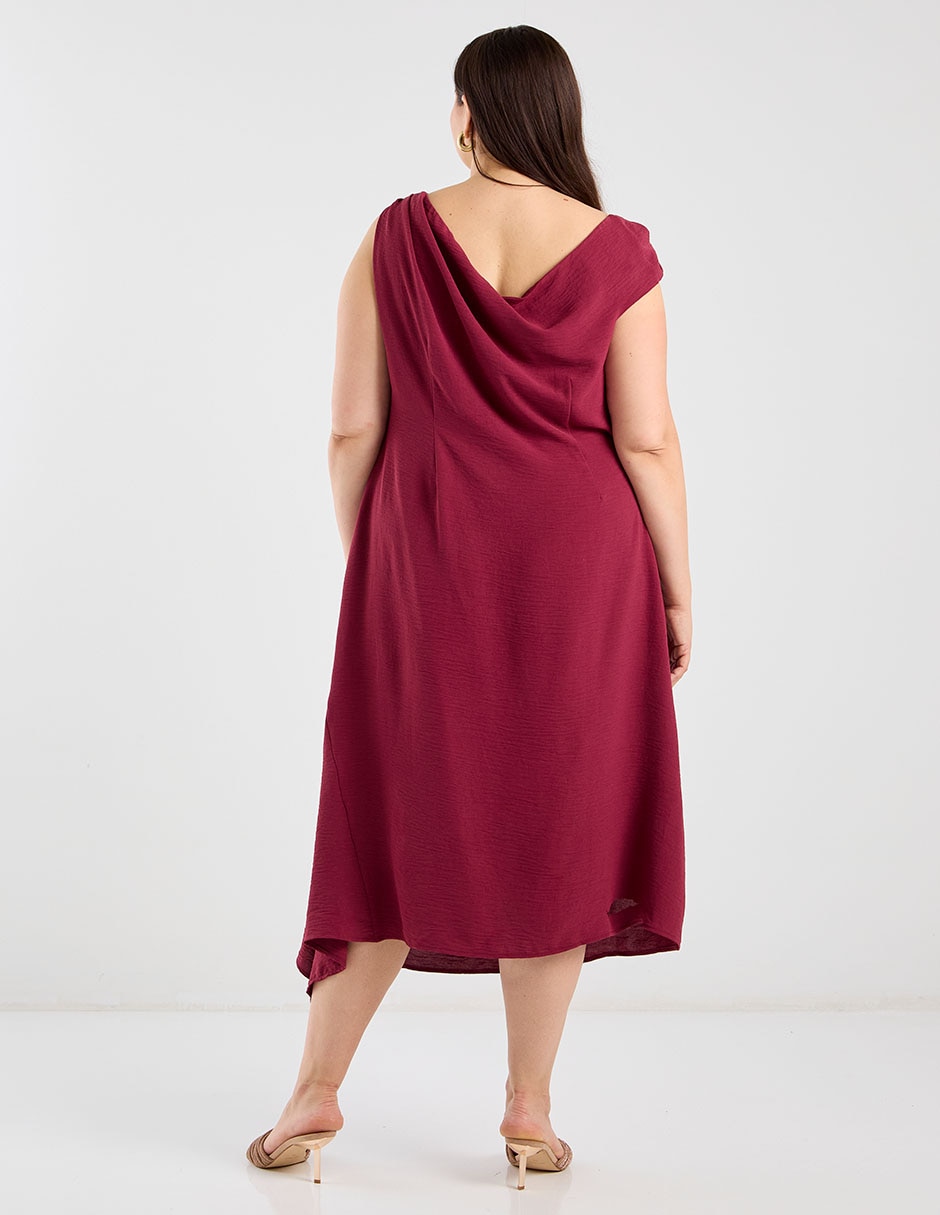 Vestido midi cocktail para mujer 6