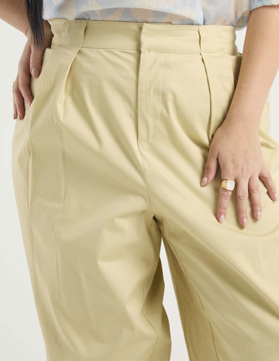 Pantalón relaxed amplio para mujer 4