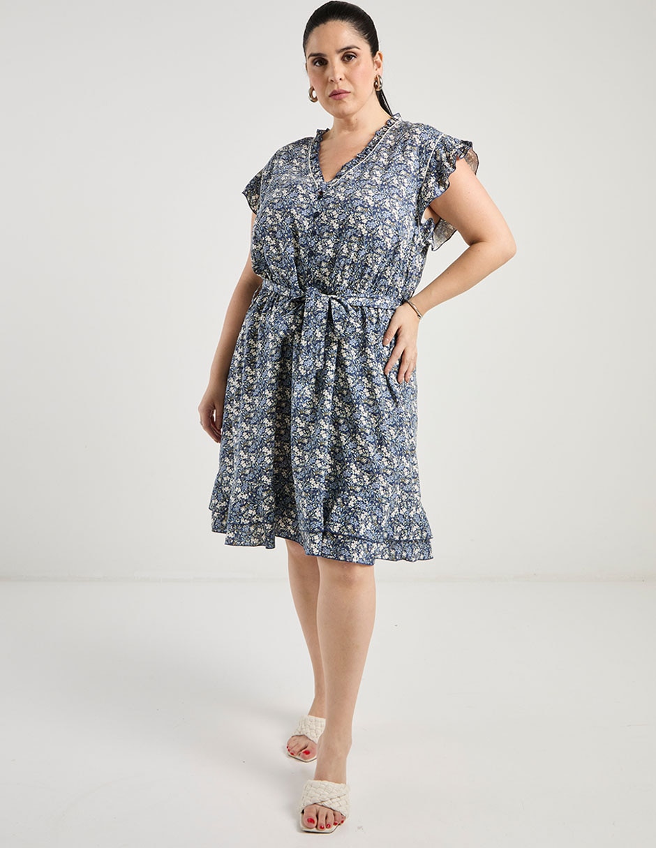 Vestido a la rodilla casual para mujer Vestido a la rodilla casual para mujer