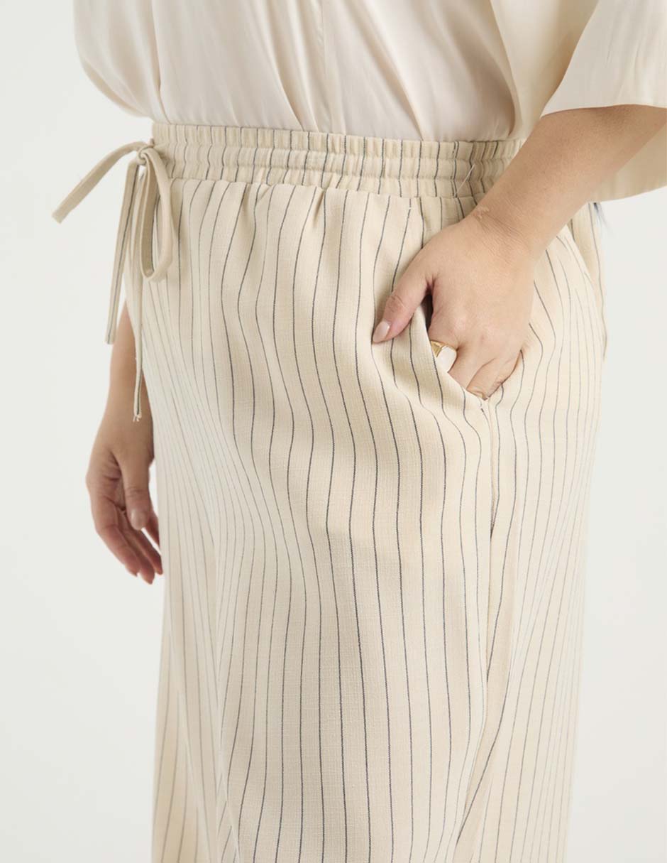 Pantalón relaxed amplio para mujer 5