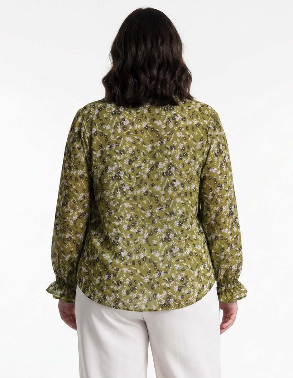 Blusa manga larga para mujer 2