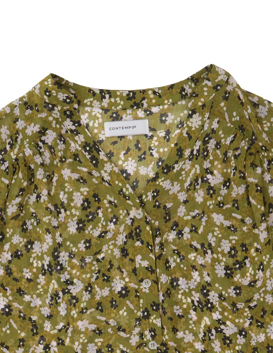 Blusa manga larga para mujer 5