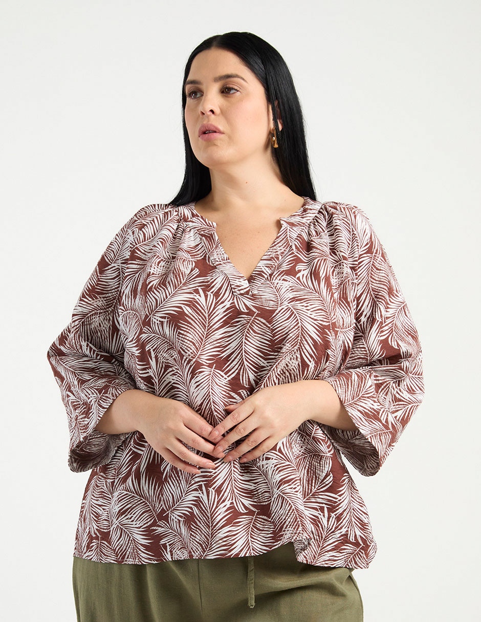 Blusa manga larga para mujer 2
