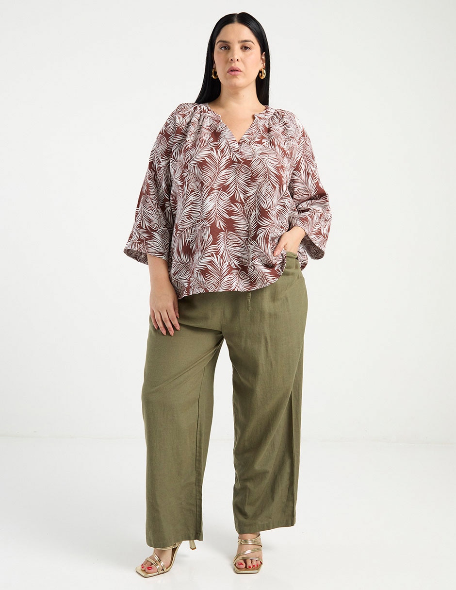Blusa manga larga para mujer 3