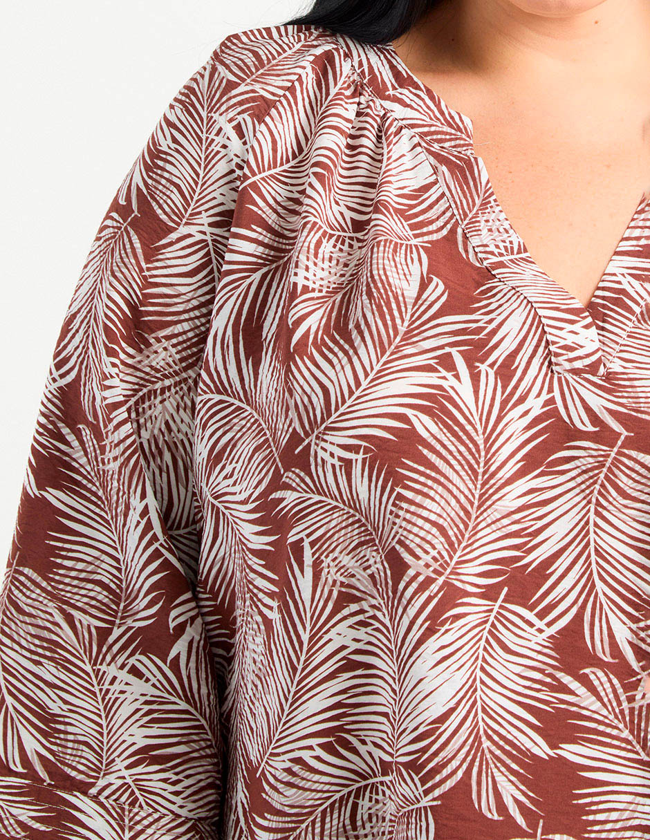 Blusa manga larga para mujer 4