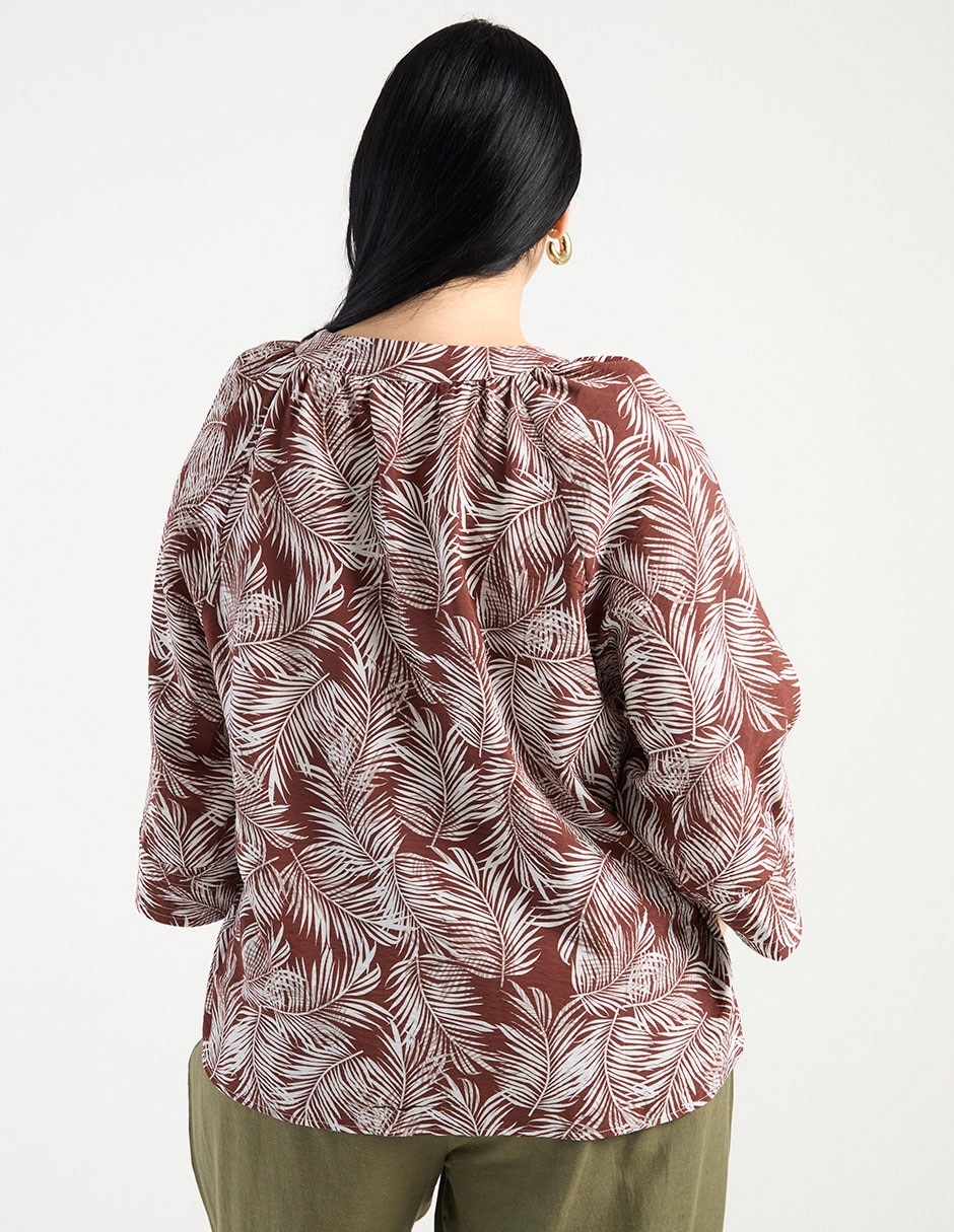 Blusa manga larga para mujer 6