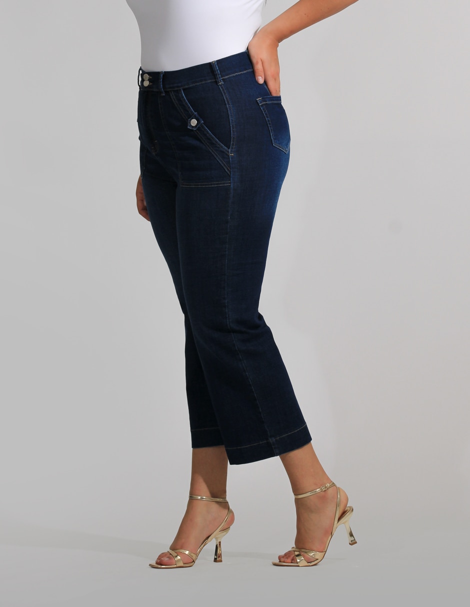 Jeans wide leg para mujer 2