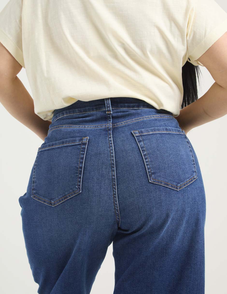 Jeans wide leg para mujer 5