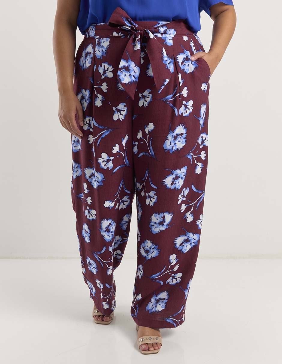 Pantalón relaxed amplio para mujer 4