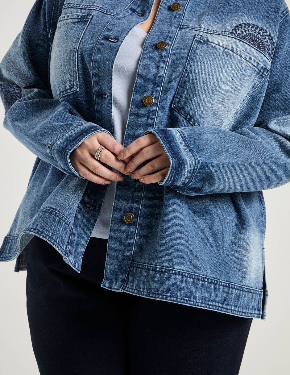 Chamarra denim para mujer 5