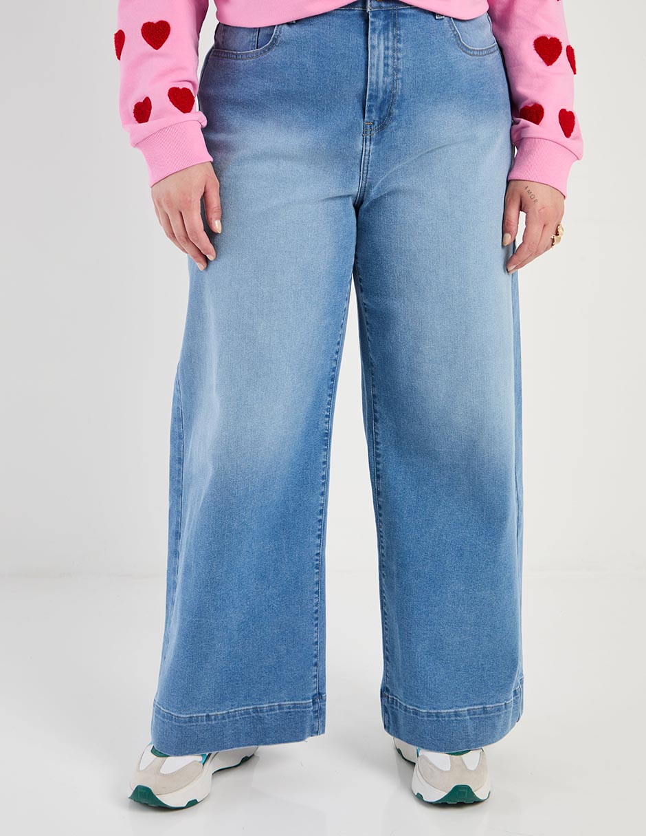 Jeans relaxed campana para mujer Jeans relaxed campana para mujer