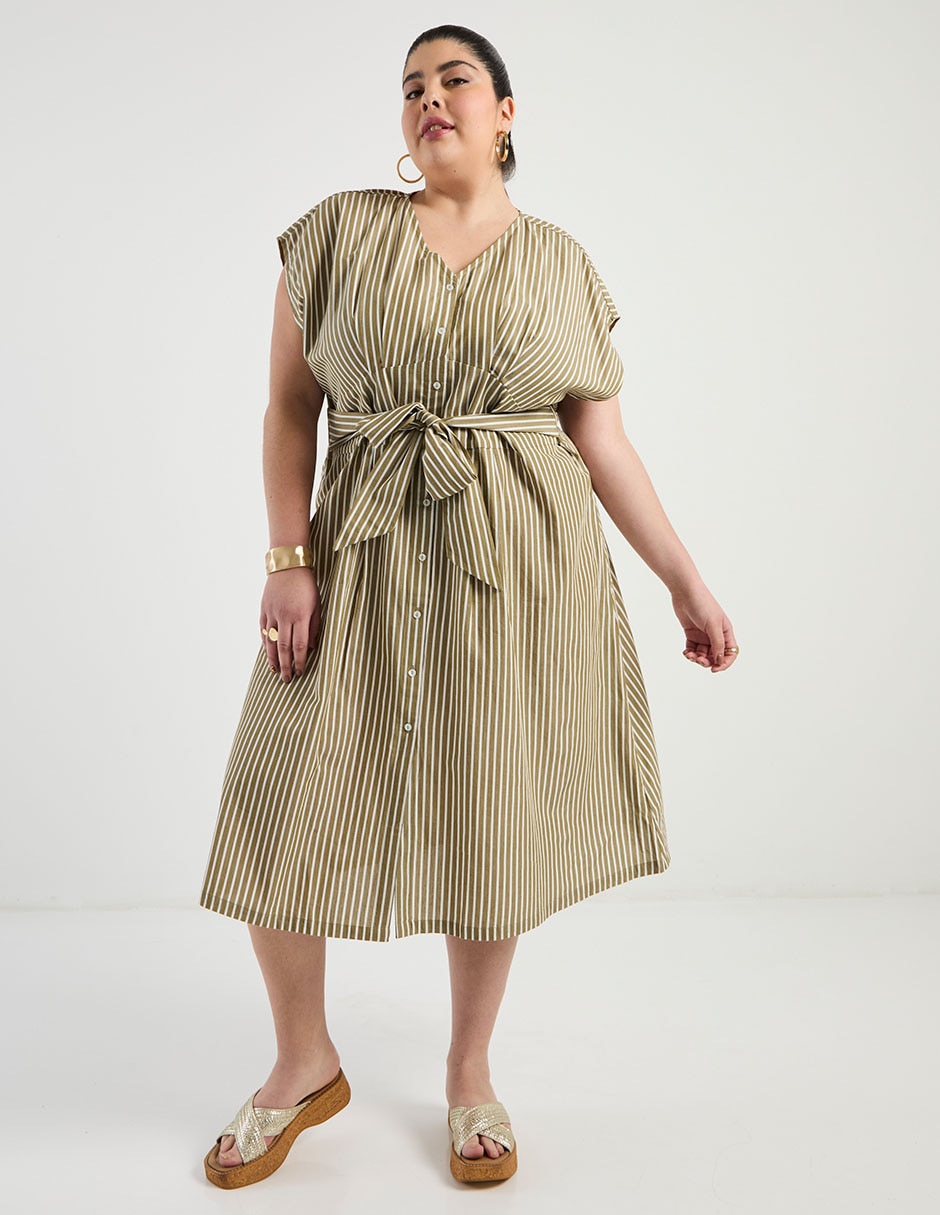 Vestido 3/4 casual para mujer 3