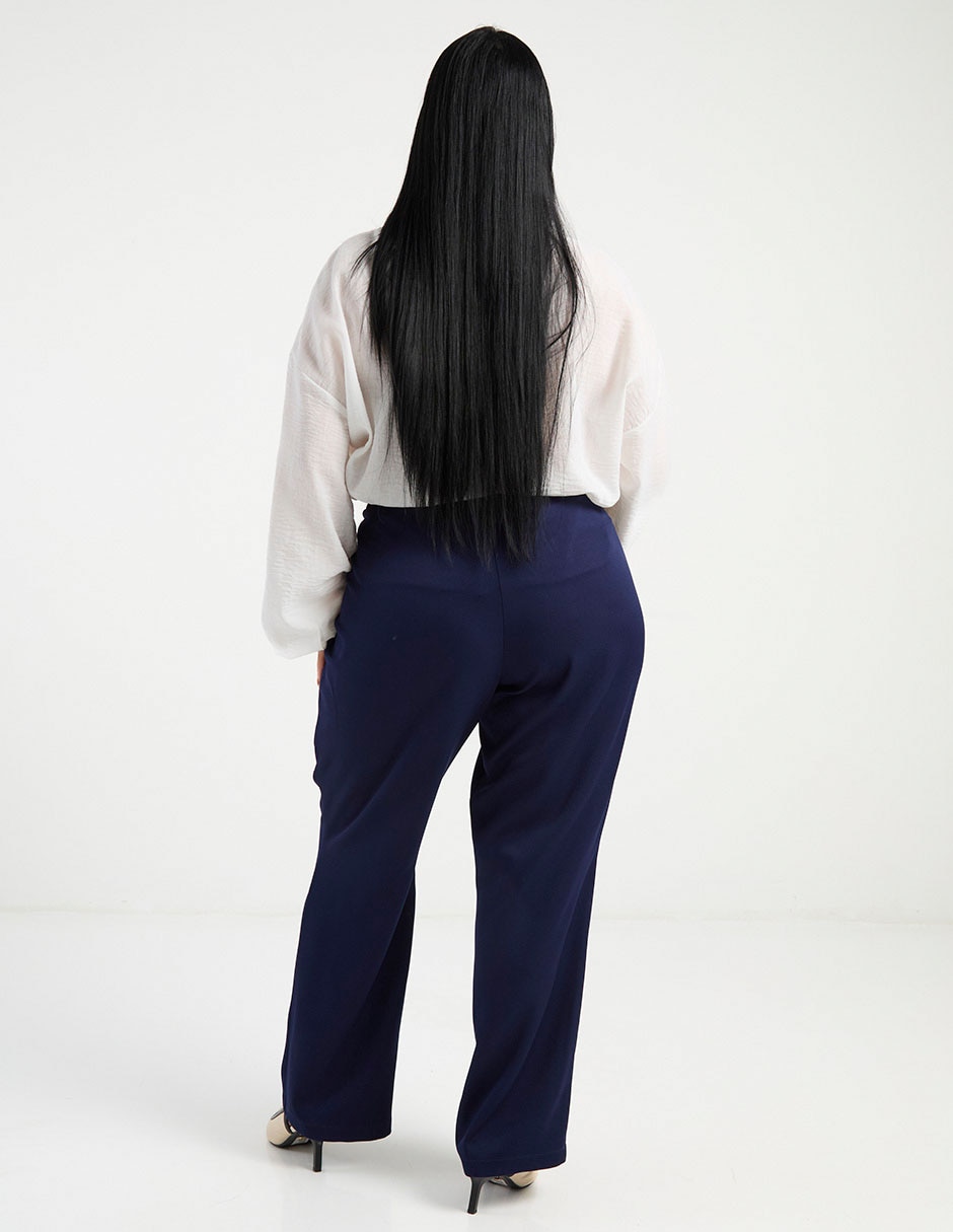Pantalón relaxed straight para mujer 5