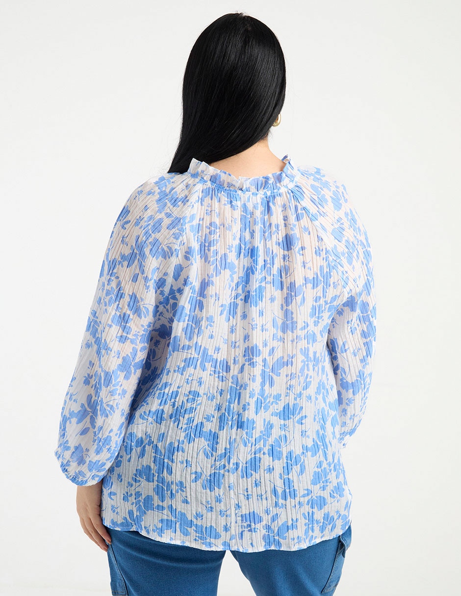 Blusa manga 3/4 para mujer 6