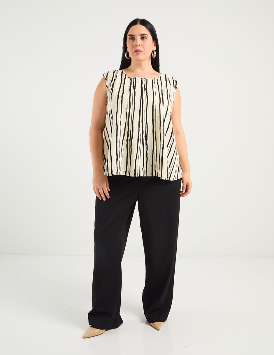 Blusa manga corta para mujer 2