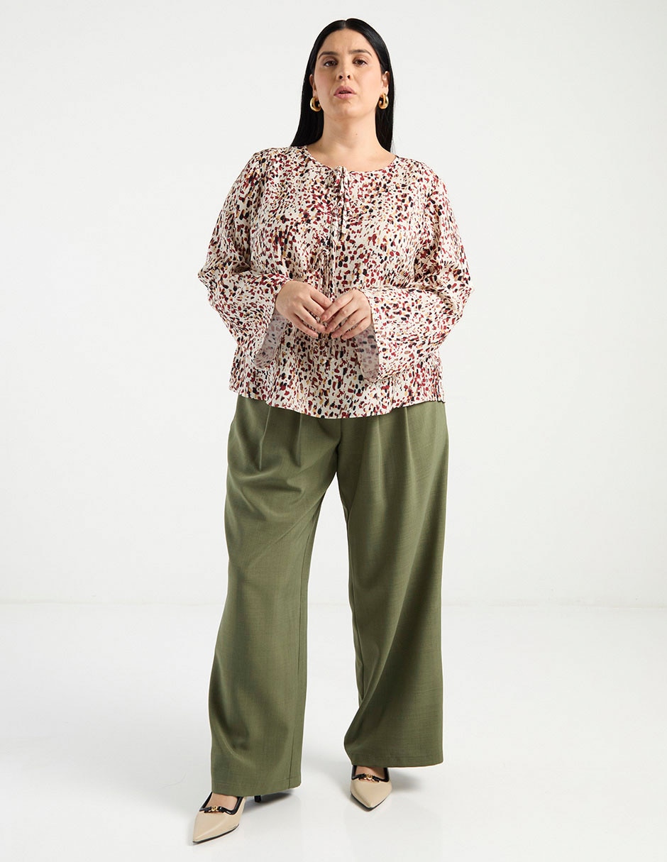 Blusa manga larga para mujer 3