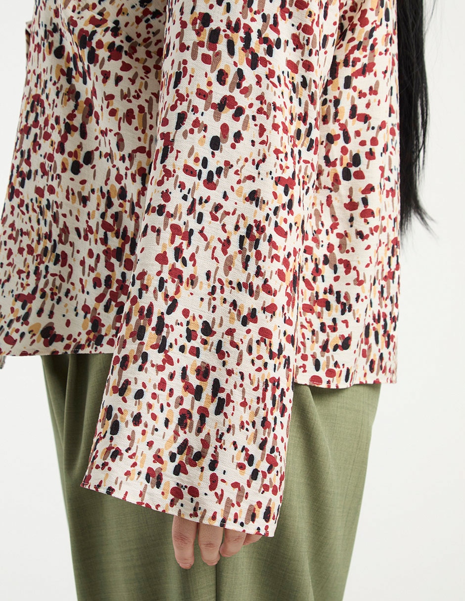 Blusa manga larga para mujer 5