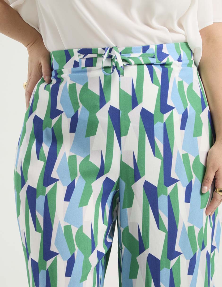 Pantalón relaxed amplio para mujer 4