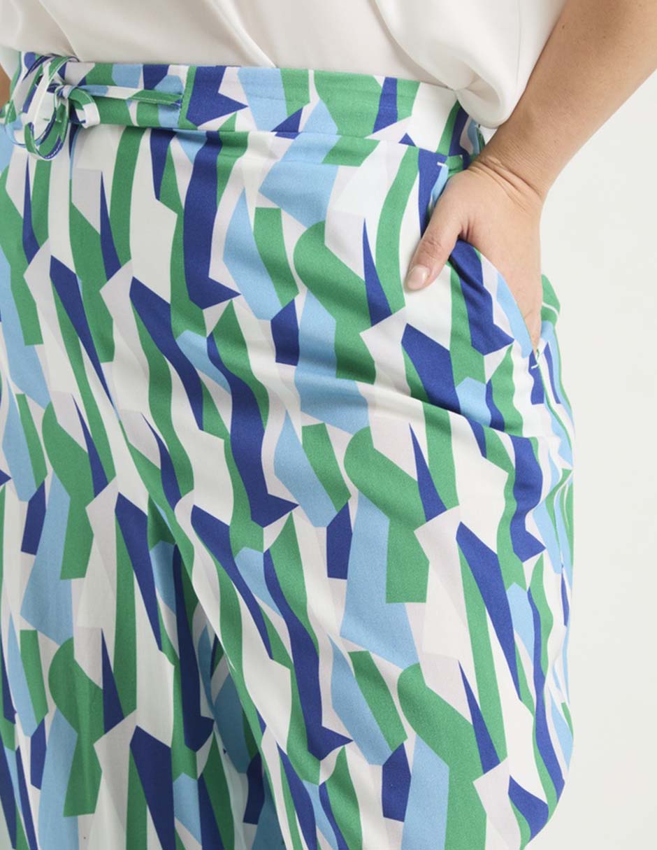 Pantalón relaxed amplio para mujer 5