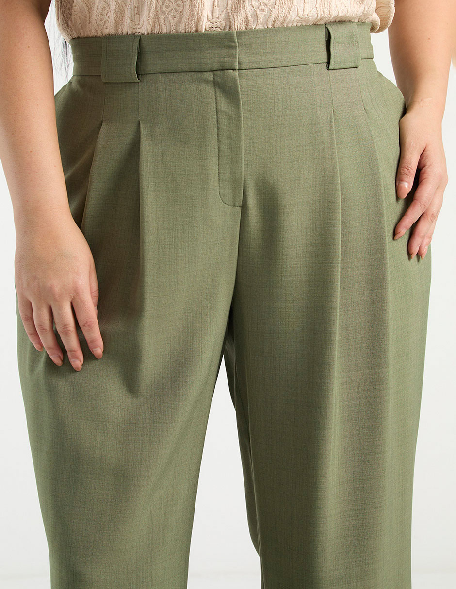 Pantalón relaxed amplio para mujer 4