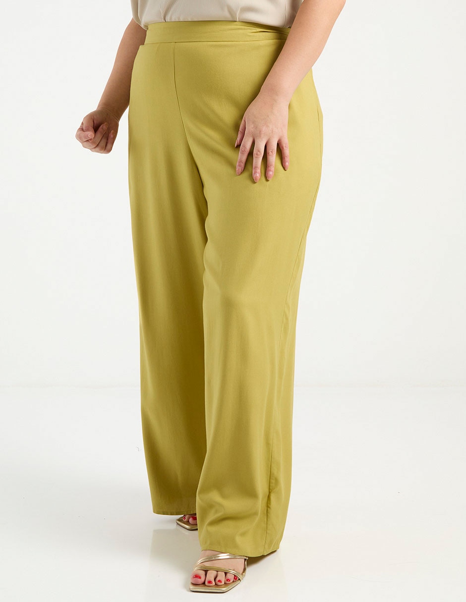 Pantalón relaxed amplio para mujer 2