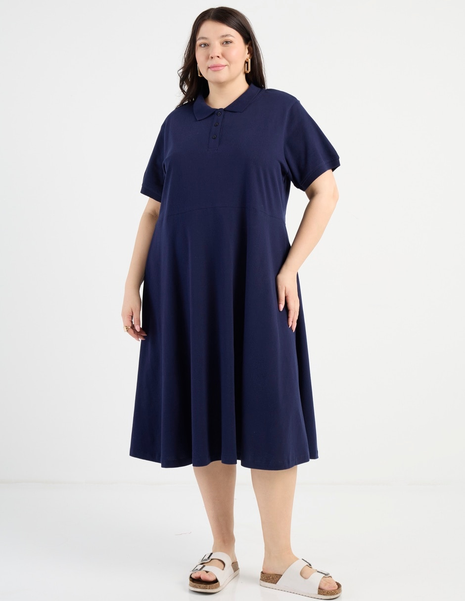 Vestido midi casual para mujer 2
