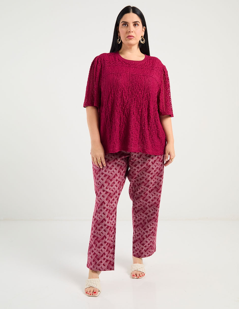 Blusa manga corta para mujer 2