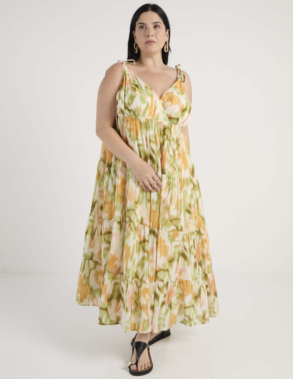 Vestido largo casual para mujer 3