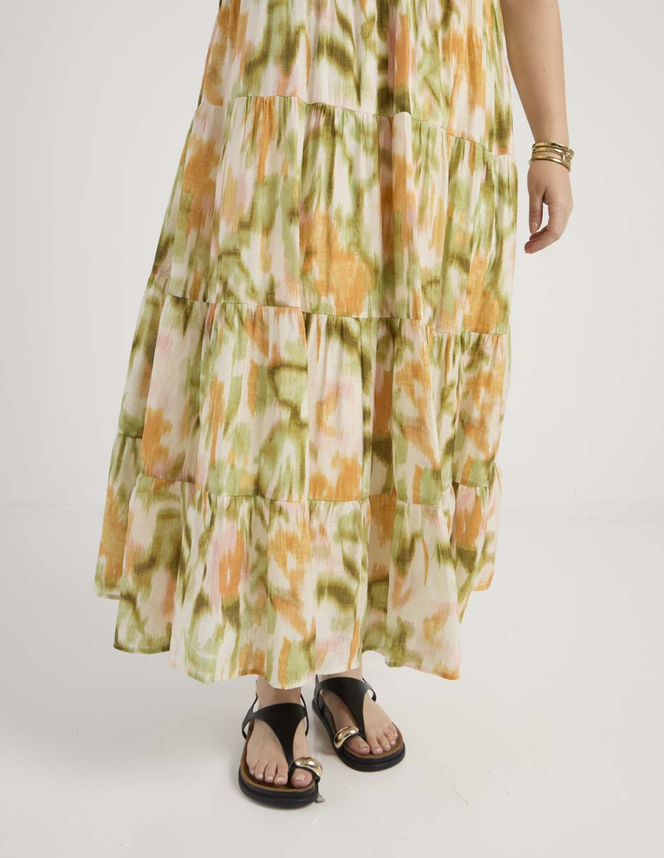 Vestido largo casual para mujer 5