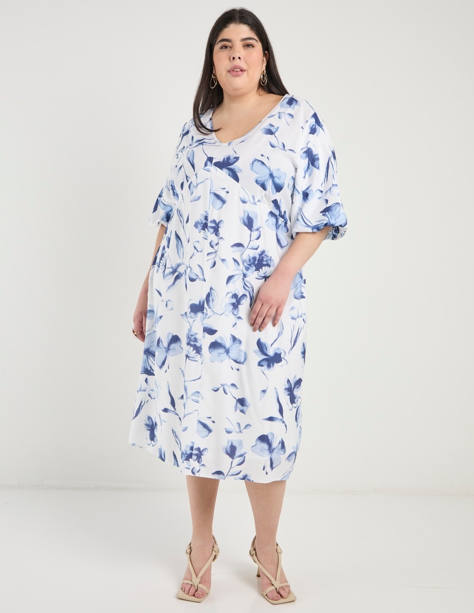 Vestido 3/4 casual para mujer Vestido 3/4 casual para mujer