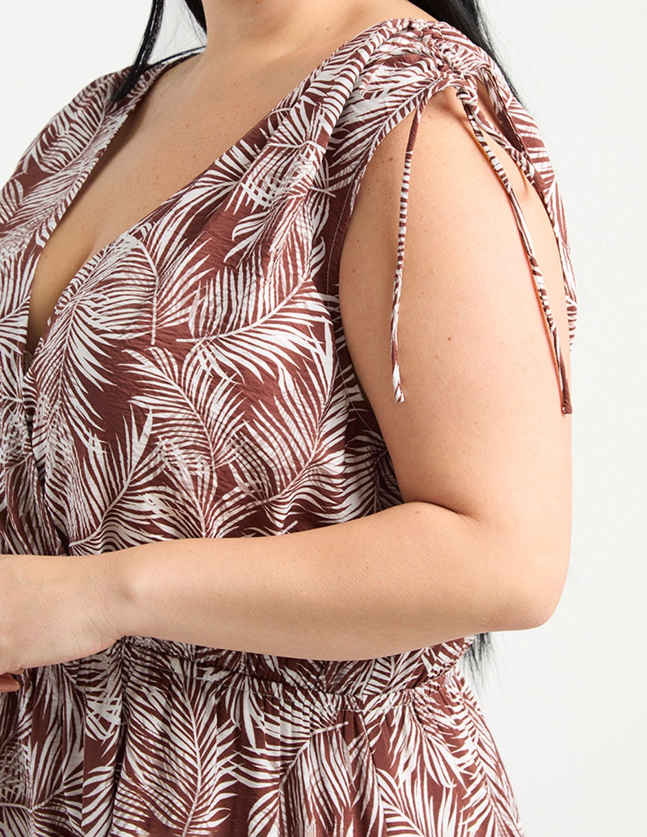 Vestido crop casual para mujer 5