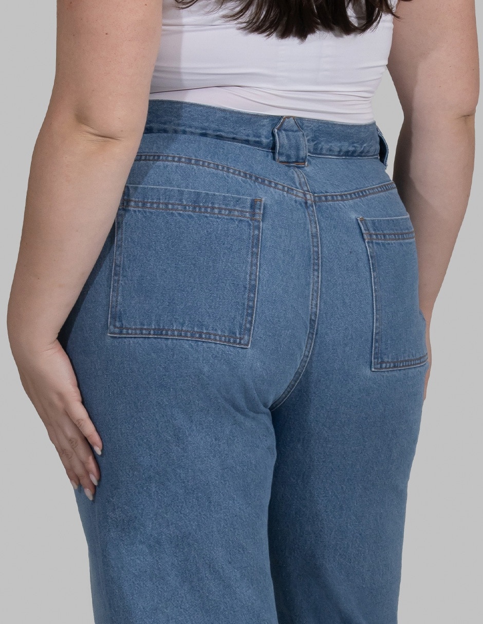 Jeans wide leg para mujer 6