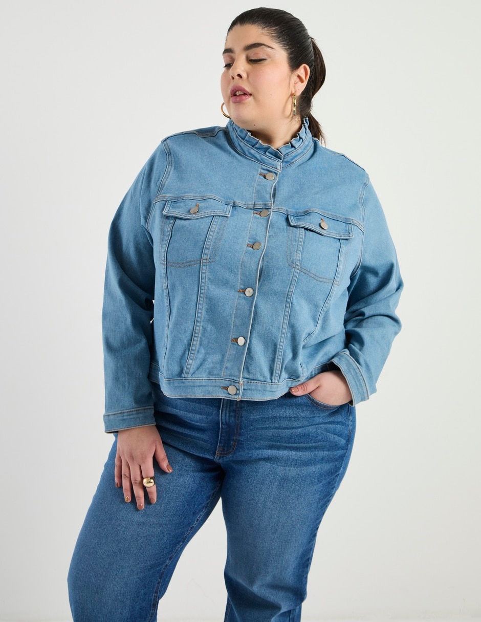 Chamarra denim para mujer Chamarra denim para mujer