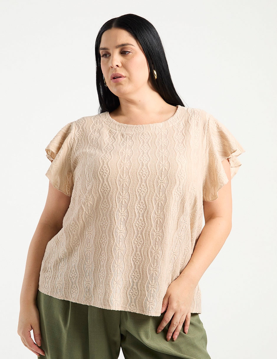 Blusa manga corta para mujer Blusa manga corta para mujer