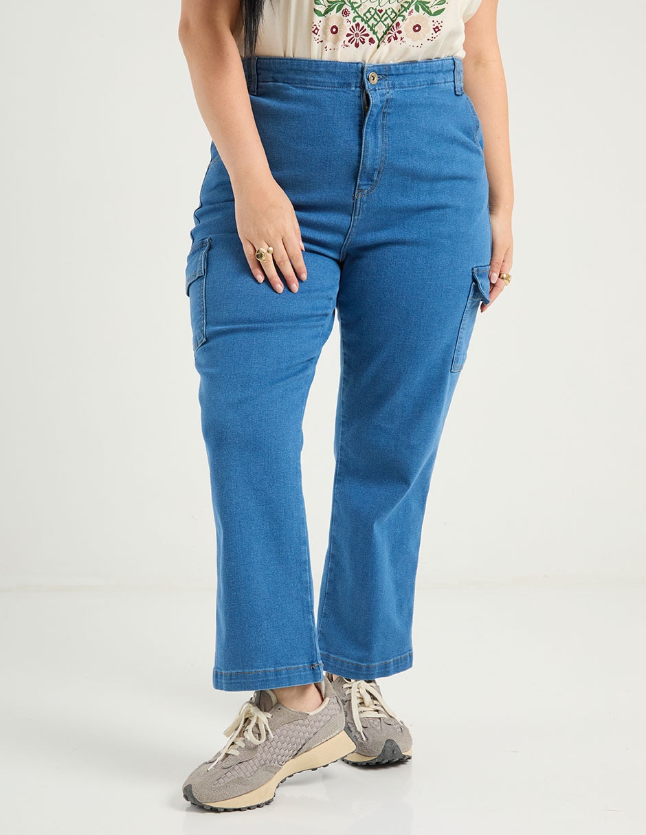 Jeans relaxed straight para mujer Jeans relaxed straight para mujer