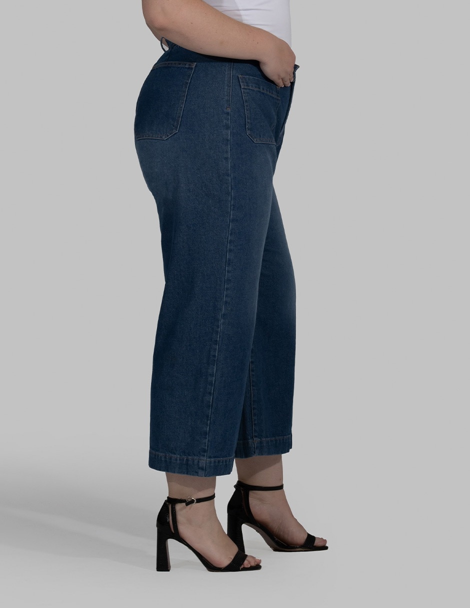 Jeans wide leg para mujer 4