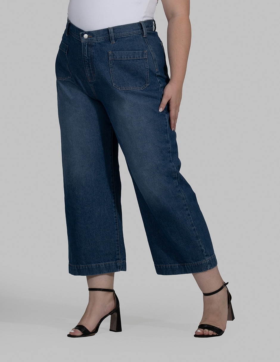 Jeans wide leg para mujer 5