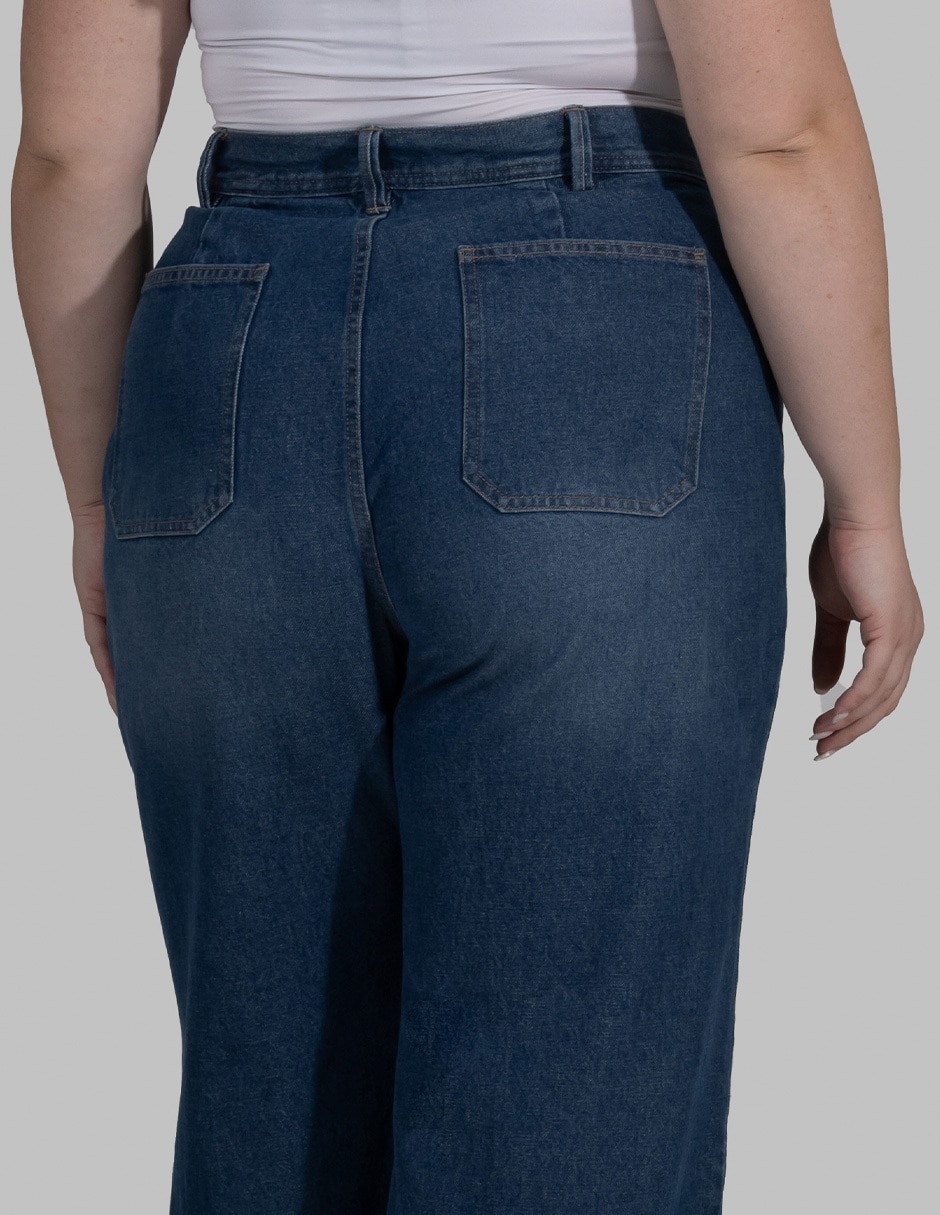 Jeans wide leg para mujer 6