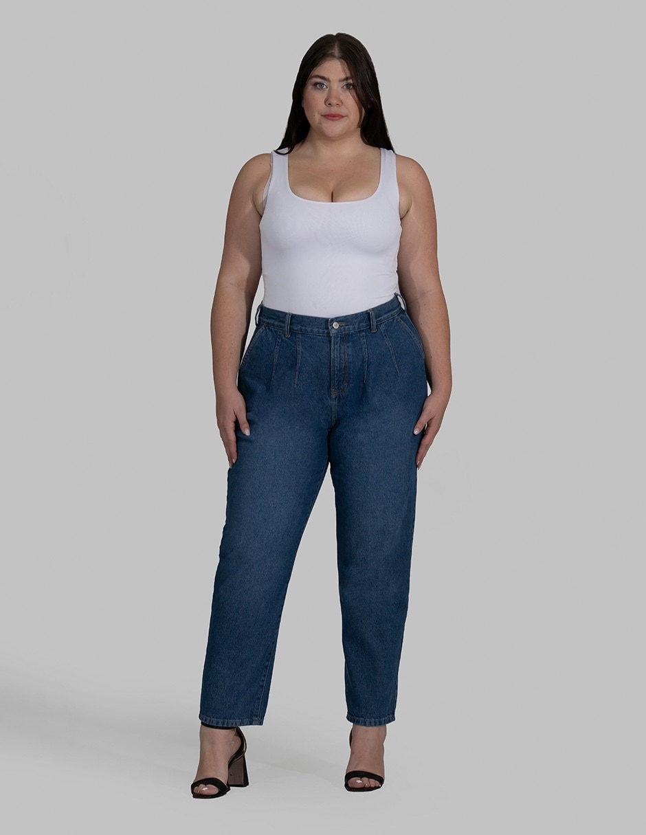 Jeans straight para mujer 3