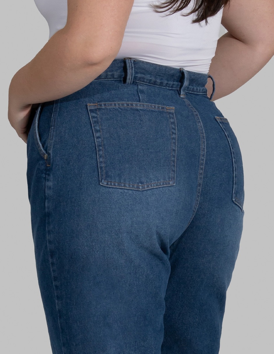 Jeans straight para mujer 6