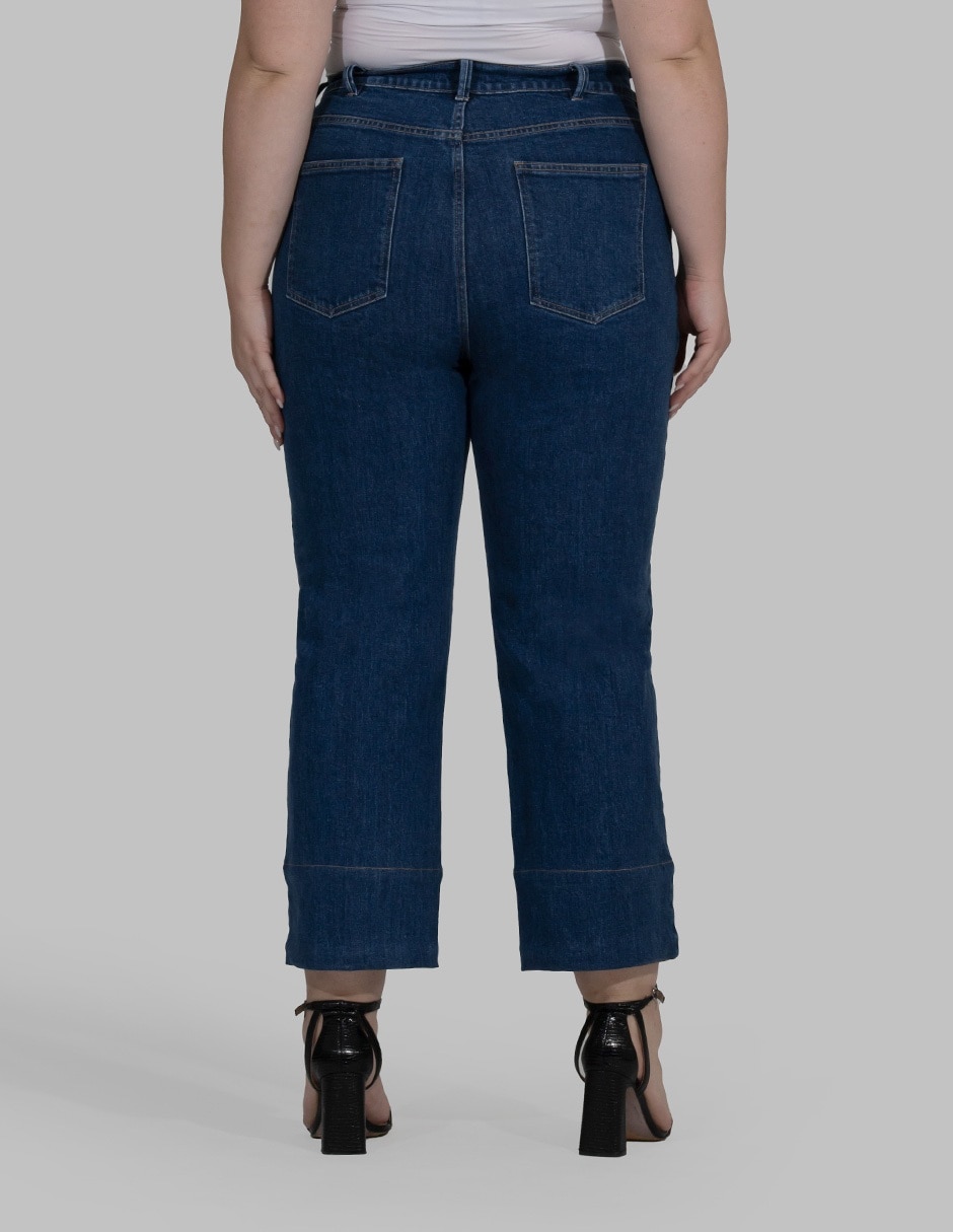 Jeans wide leg para mujer 2