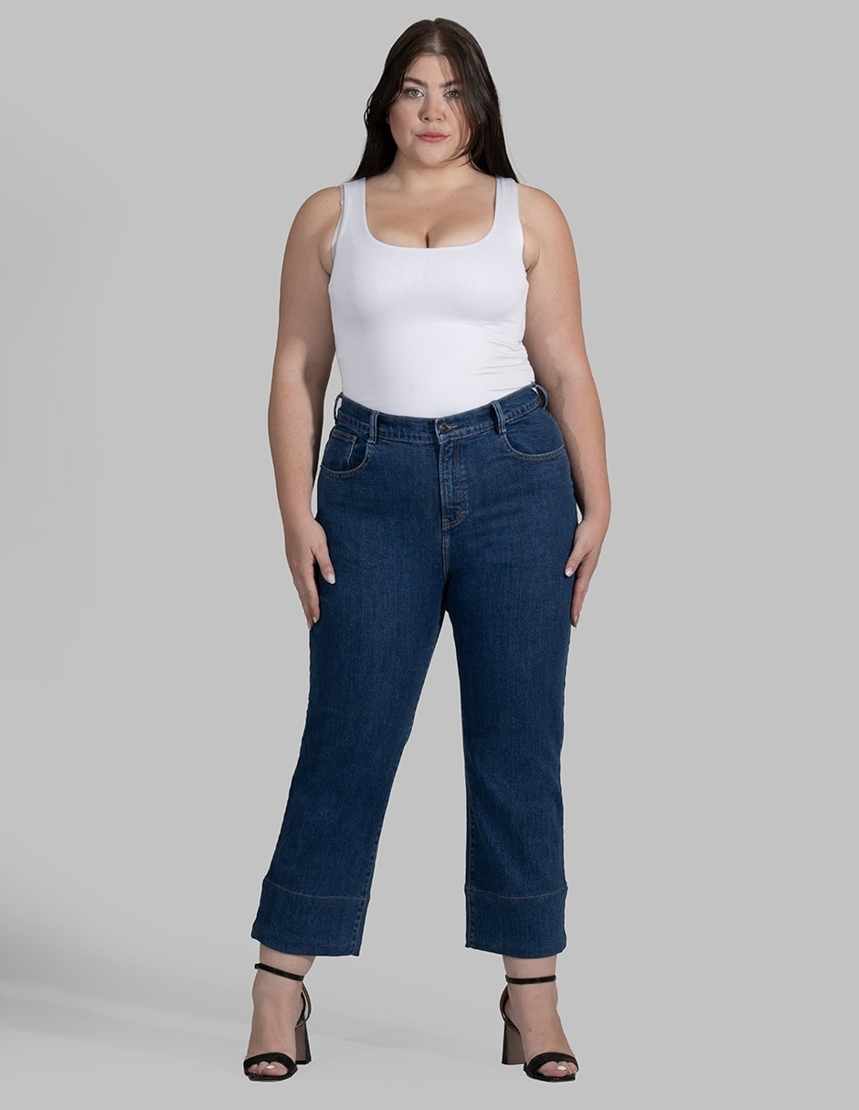 Jeans wide leg para mujer 3
