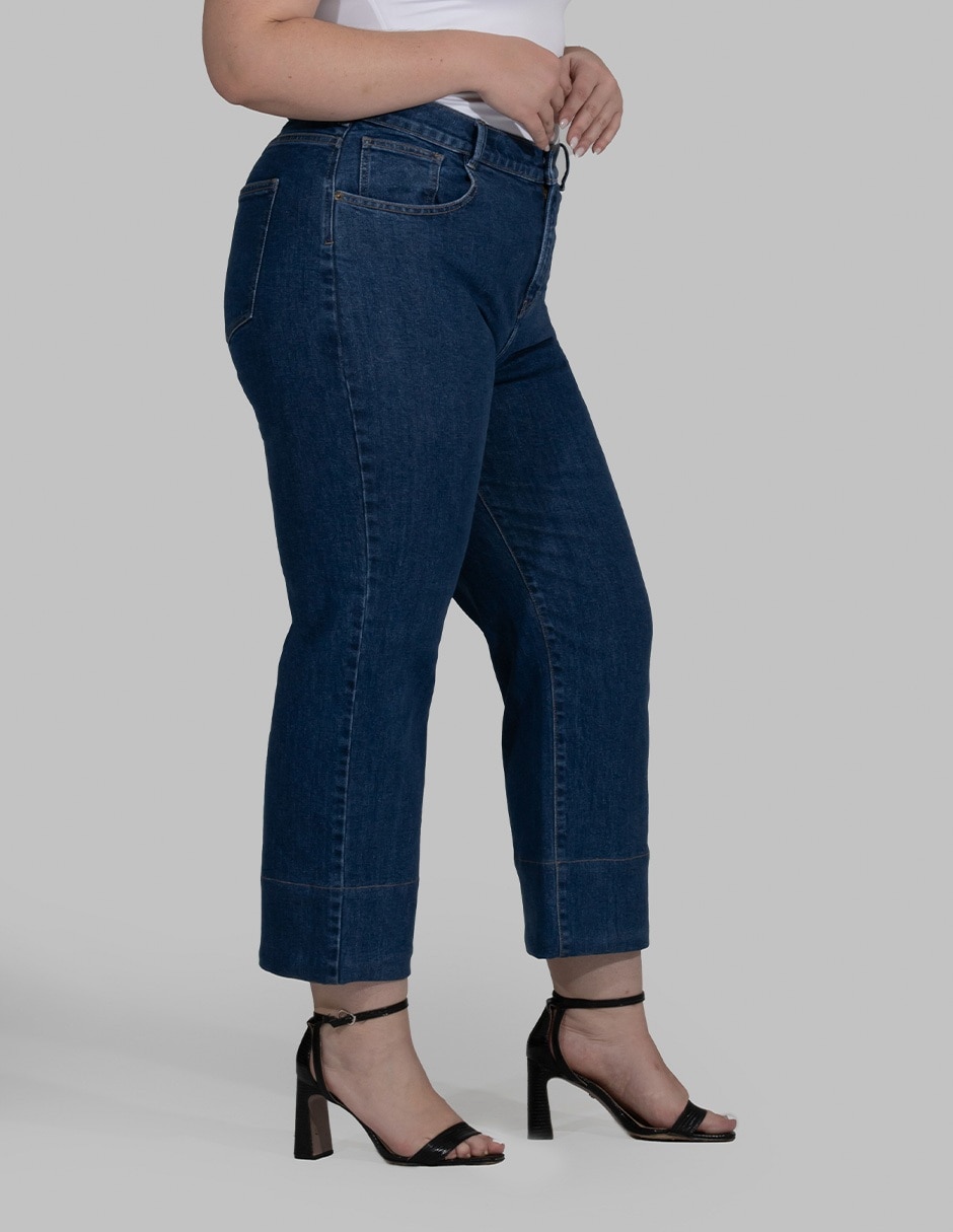 Jeans wide leg para mujer 4