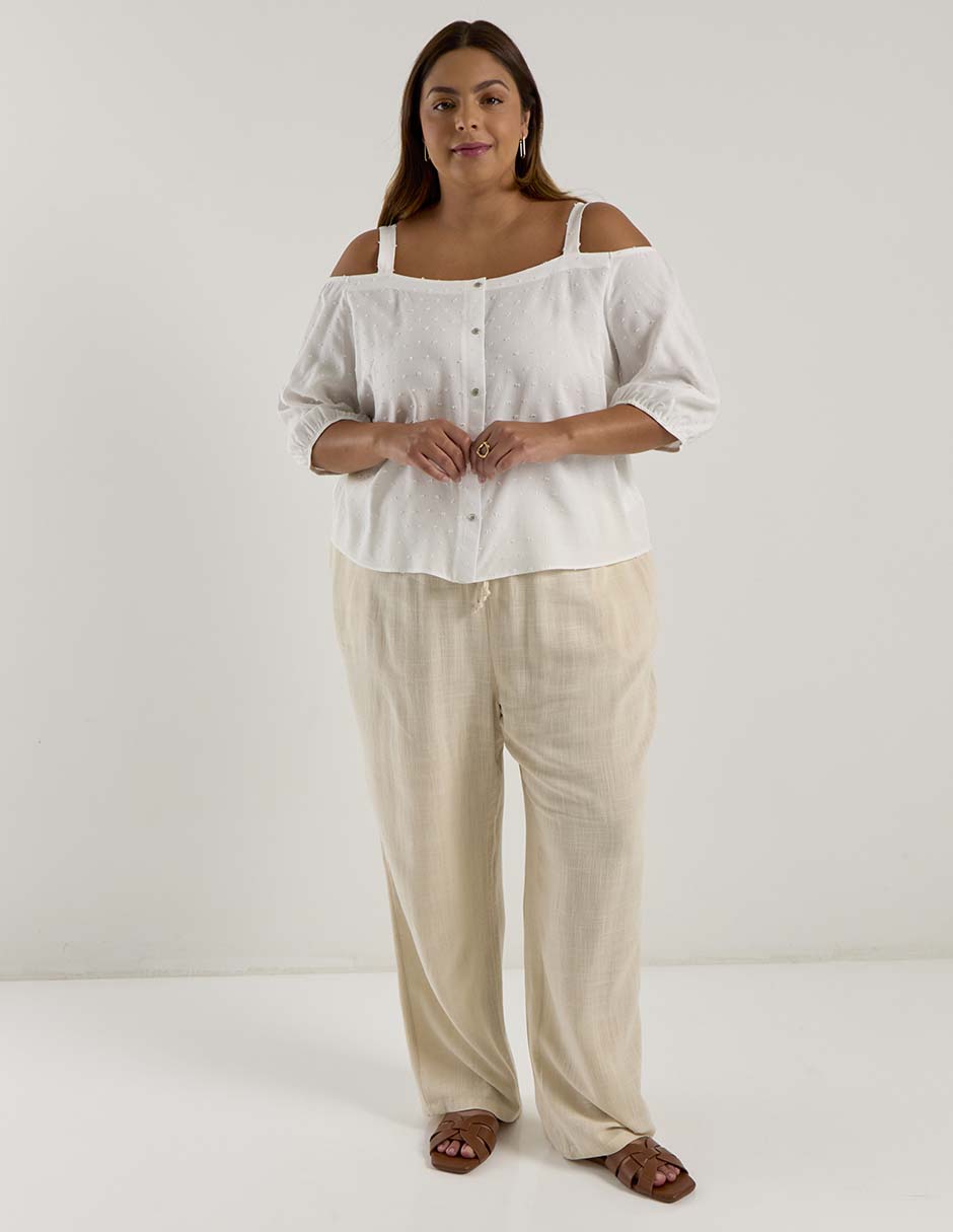 Blusa manga 3/4 para mujer 3
