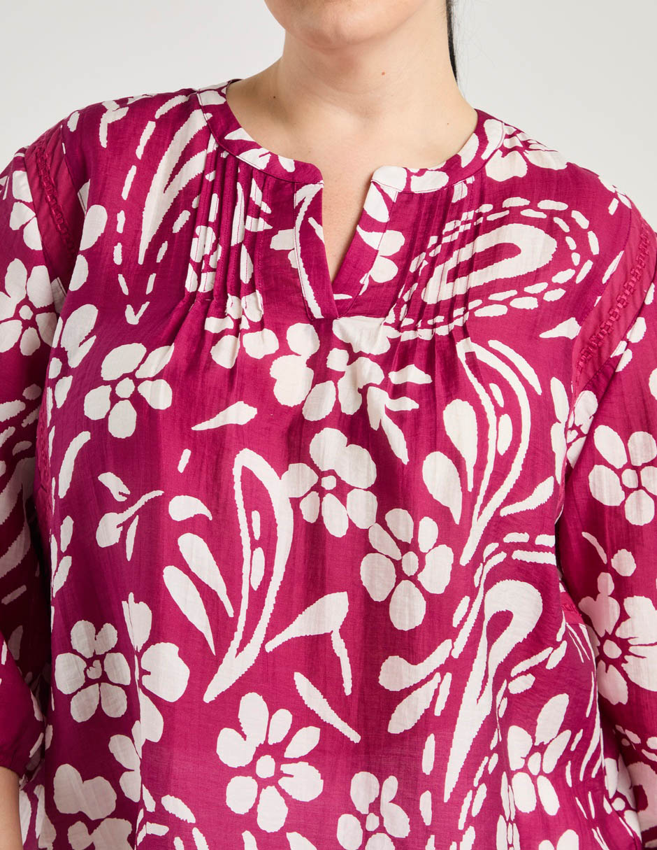 Blusa manga 3/4 para mujer 4
