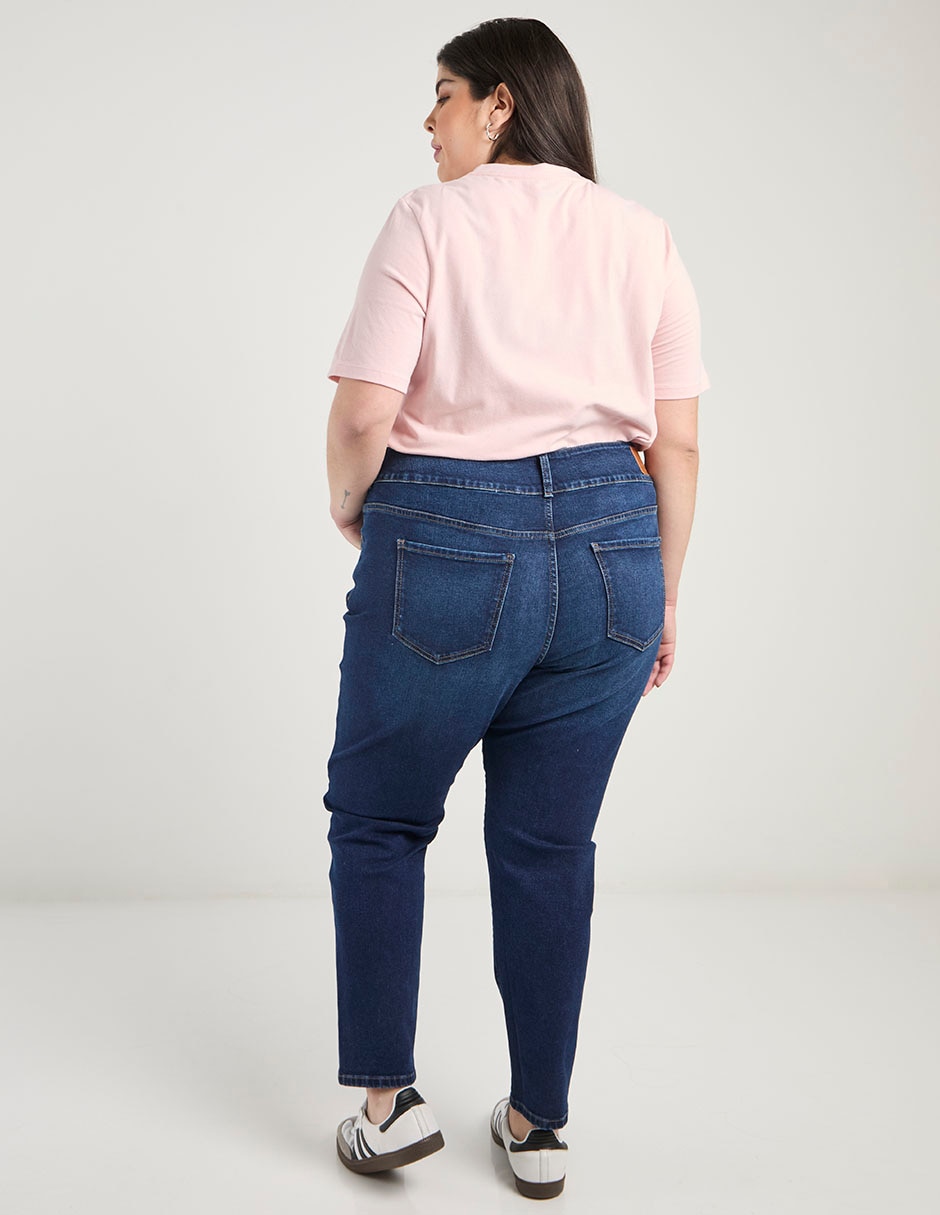 Jeans skinny cintura alta para mujer 6