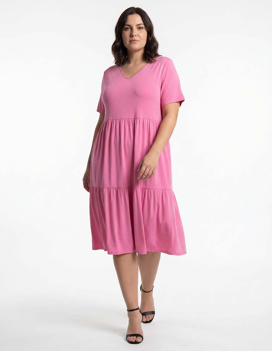 Vestido midi casual para mujer Vestido midi casual para mujer