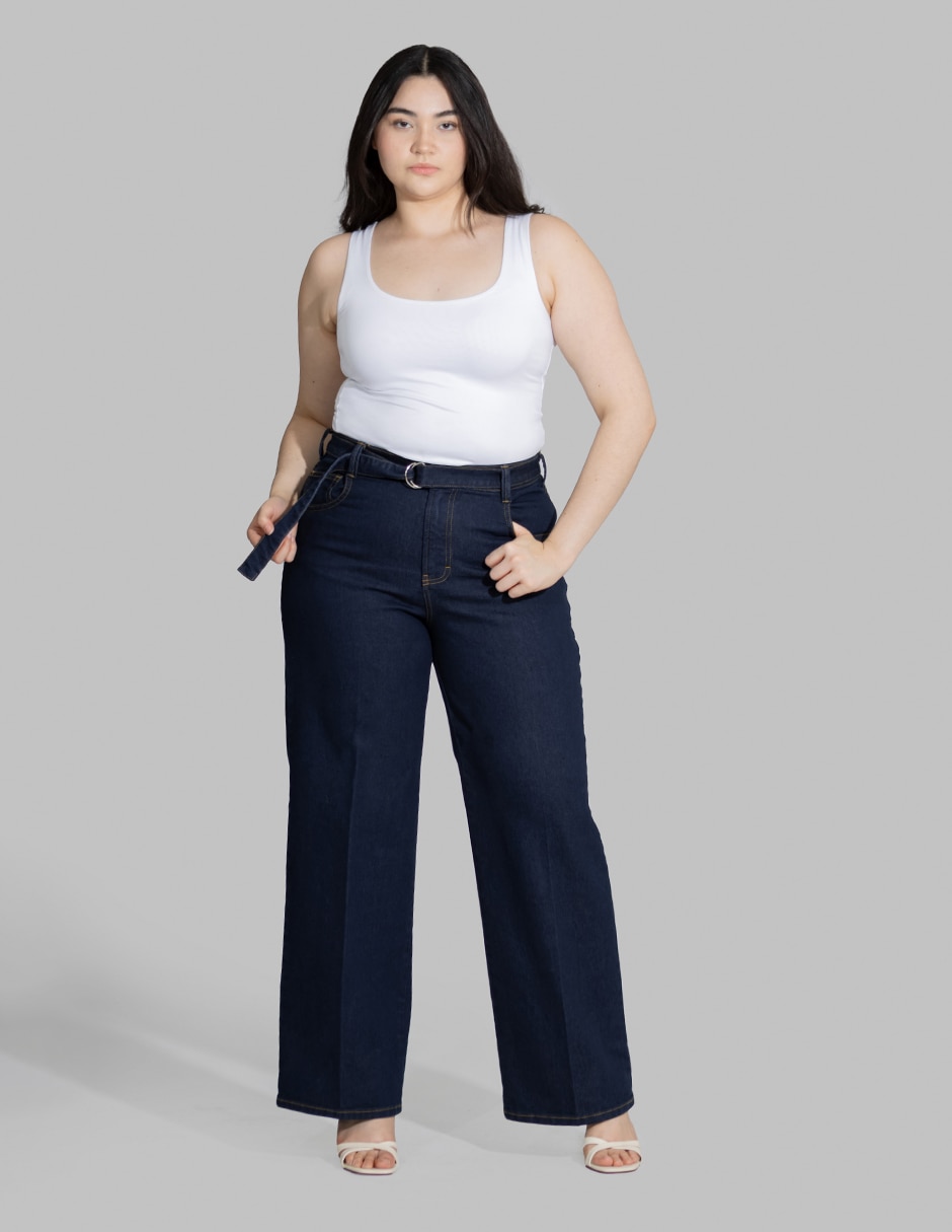 Jeans straight para mujer 3